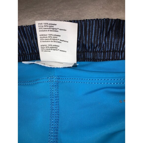 Speedo Men's Ombre' Blue Zip Pocket #7730042 Swim Trunks - Picture 5 of 8